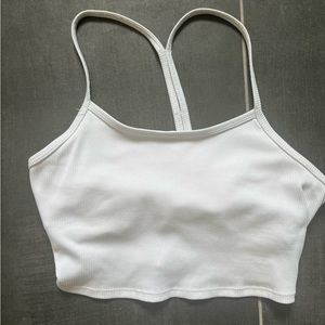 Alo yoga alosoft ribbed crop calm tank